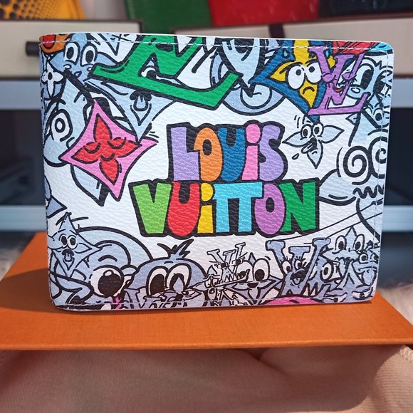 Louis Vuitton Other - RARE LV COMIC Multiple Wallet (SS23 Virgil's Last Project) BNWT! Full Inclusion